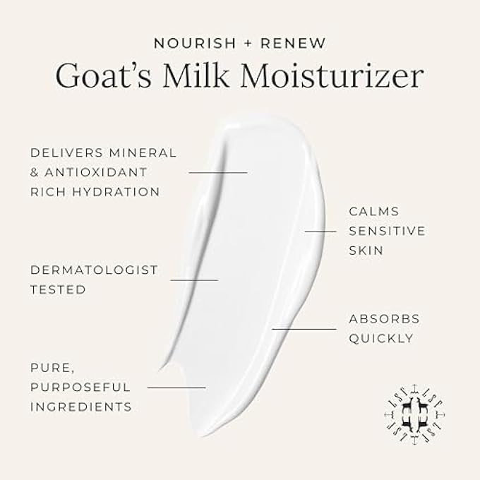 Little Seed Farm GOAT'S MILK MOISTURIZER - ALL NATURAL, ORGANIC FACIAL MOISTURIZER, 2.0 OUNCE - Image 2